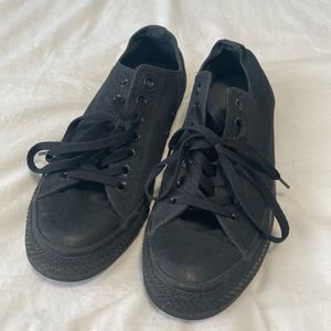 Mens Converse black